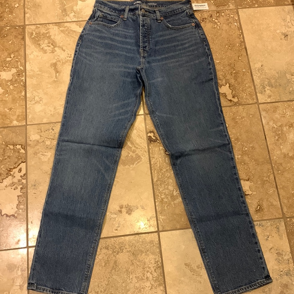 Slouchy Straight Jeans
